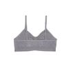 MaidenformGirlsSeamless Ruched Crop BraHeather GreySmall view 3