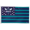 NBA Charlotte Hornets Stars & Stripes Flag Deluxe, 3 x 5-Foot view 1