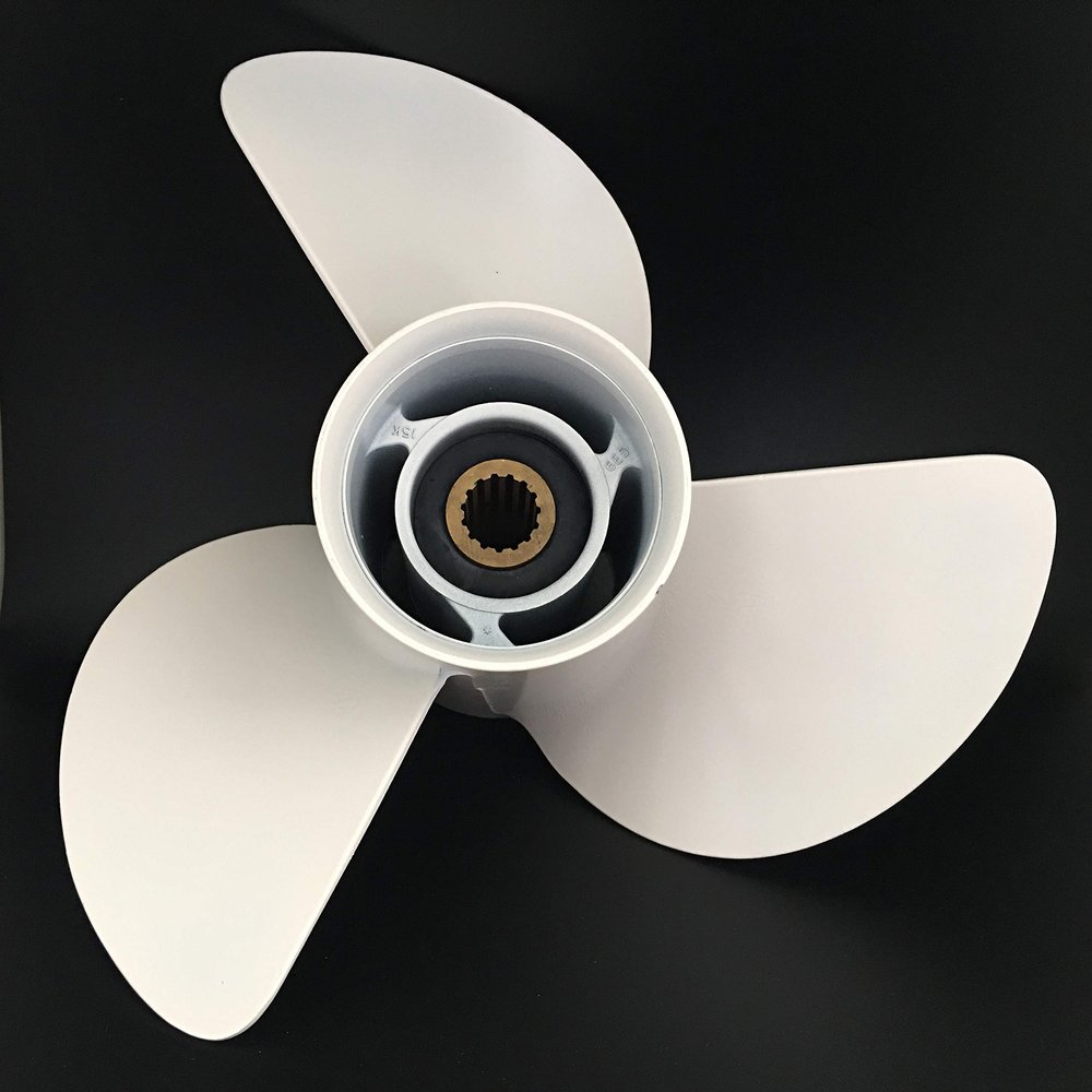Boat Motor Aluminium Propeller for Yamaha Outboard 100HP 115HP 130HP 6E5-45947-00-EL 3X13 1/2x15 " P 2 stroke Engine