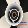 Boat Motor Aluminium Propeller for Yamaha Outboard 100HP 115HP 130HP 6E5-45947-00-EL 3X13 1/2x15 " P 2 stroke Engine view 2