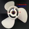 Boat Motor Aluminum Propeller 13 1/4x17-K for Yamaha 60HP 70HP 75HP 80HP 85HP 90HP 115HP 130HP Outboard Engine 6E5-45945-01-00 6E5-45945-01-EL T85-04020000 13.25x17 view 4