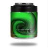 Alecias Swirl 01 Green - Decal Style Skin Wrap fits Yeti Rambler Colster and RTIC Can (Cooler NOT Included) view 1