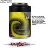 Alecias Swirl 01 Yellow - Decal Style Skin Wrap fits Yeti Rambler Colster and RTIC Can (Cooler NOT Included) view 2