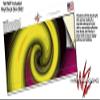 Alecias Swirl 01 Yellow - Decal Style Skin Wrap fits Yeti Rambler Colster and RTIC Can (Cooler NOT Included) view 3