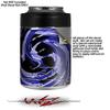 Alecias Swirl 02 Blue - Decal Style Skin Wrap fits Yeti Rambler Colster and RTIC Can (Cooler NOT Included) view 2
