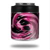 Alecias Swirl 02 Hot Pink - Decal Style Skin Wrap fits Yeti Rambler Colster and RTIC Can (Cooler NOT Included) view 1