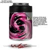 Alecias Swirl 02 Hot Pink - Decal Style Skin Wrap fits Yeti Rambler Colster and RTIC Can (Cooler NOT Included) view 2