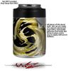 Alecias Swirl 02 Yellow - Decal Style Skin Wrap fits Yeti Rambler Colster and RTIC Can (Cooler NOT Included) view 2