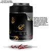 Anchors Away Black - Decal Style Skin Wrap fits Yeti Rambler Colster and RTIC Can (Cooler NOT Included) view 2