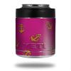 Anchors Away Fuschia Hot Pink - Decal Style Skin Wrap fits Yeti Rambler Colster and RTIC Can (Cooler NOT Included) view 1