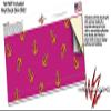 Anchors Away Fuschia Hot Pink - Decal Style Skin Wrap fits Yeti Rambler Colster and RTIC Can (Cooler NOT Included) view 3
