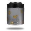 Anchors Away Gray - Decal Style Skin Wrap fits Yeti Rambler Colster and RTIC Can (Cooler NOT Included)