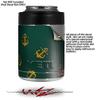 Anchors Away Hunter Green - Decal Style Skin Wrap fits Yeti Rambler Colster and RTIC Can (Cooler NOT Included) view 2