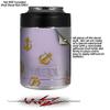 Anchors Away Lavender - Decal Style Skin Wrap fits Yeti Rambler Colster and RTIC Can (Cooler NOT Included) view 2