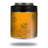 Anchors Away Orange - Decal Style Skin Wrap fits Yeti Rambler Colster and RTIC Can (Cooler NOT Included)