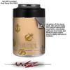 Anchors Away Peach - Decal Style Skin Wrap fits Yeti Rambler Colster and RTIC Can (Cooler NOT Included) view 2