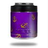 Anchors Away Purple - Decal Style Skin Wrap fits Yeti Rambler Colster and RTIC Can (Cooler NOT Included) view 1