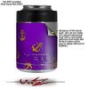 Anchors Away Purple - Decal Style Skin Wrap fits Yeti Rambler Colster and RTIC Can (Cooler NOT Included) view 2