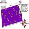 Anchors Away Purple - Decal Style Skin Wrap fits Yeti Rambler Colster and RTIC Can (Cooler NOT Included) view 3