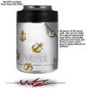 Anchors Away White - Decal Style Skin Wrap fits Yeti Rambler Colster and RTIC Can (Cooler NOT Included) view 2