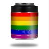 Rainbow Stripes - Decal Style Skin Wrap fits Yeti Rambler Colster and RTIC Can (Cooler NOT Included) view 1