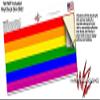 Rainbow Stripes - Decal Style Skin Wrap fits Yeti Rambler Colster and RTIC Can (Cooler NOT Included) view 3