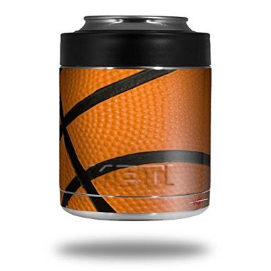 Basketball - Decal Style Skin Wrap fits Yeti Rambler Colster and RTIC Can (Cooler NOT Included)