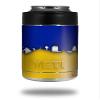 Ripped Colors Blue Yellow - Decal Style Skin Wrap fits Yeti Rambler Colster and RTIC Can (Cooler NOT Included) view 1