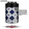 Boxed Navy Blue - Decal Style Skin Wrap fits Yeti Rambler Colster and RTIC Can (Cooler NOT Included) view 2