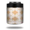Boxed Peach - Decal Style Skin Wrap fits Yeti Rambler Colster and RTIC Can (Cooler NOT Included) view 1