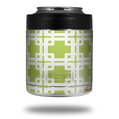 Boxed Sage Green - Decal Style Skin Wrap fits Yeti Rambler Colster and RTIC Can (Cooler NOT Included)