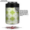 Boxed Sage Green - Decal Style Skin Wrap fits Yeti Rambler Colster and RTIC Can (Cooler NOT Included) view 2
