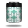 Boxed Seafoam Green - Decal Style Skin Wrap fits Yeti Rambler Colster and RTIC Can (Cooler NOT Included) view 1
