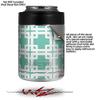 Boxed Seafoam Green - Decal Style Skin Wrap fits Yeti Rambler Colster and RTIC Can (Cooler NOT Included) view 2
