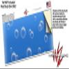 Bubbles Blue - Decal Style Skin Wrap fits Yeti Rambler Colster and RTIC Can (Cooler NOT Included) view 3