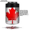 Canadian Canada Flag - Decal Style Skin Wrap fits Yeti Rambler Colster and RTIC Can (Cooler NOT Included) view 2