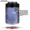 Snowflakes - Decal Style Skin Wrap fits Yeti Rambler Colster and RTIC Can (Cooler NOT Included) view 2