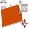 Solids Collection Burnt Orange - Decal Style Skin Wrap fits Yeti Rambler Colster and RTIC Can (Cooler NOT Included) view 3