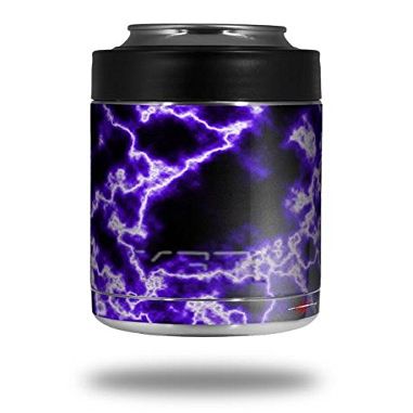 Electrify Purple - Decal Style Skin Wrap fits Yeti Rambler Colster and RTIC Can (Cooler NOT Included)