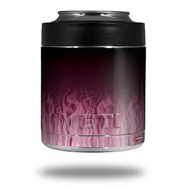 Fire Pink - Decal Style Skin Wrap fits Yeti Rambler Colster and RTIC Can (Cooler NOT Included)