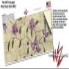 Flowers and Berries Purple - Decal Style Skin Wrap fits Yeti Rambler Colster and RTIC Can (Cooler NOT Included) view 3