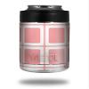 Squared Pink - Decal Style Skin Wrap fits Yeti Rambler Colster and RTIC Can (Cooler NOT Included) view 1