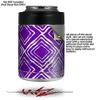 Wavey Purple - Decal Style Skin Wrap fits Yeti Rambler Colster and RTIC Can (Cooler NOT Included) view 2