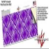 Wavey Purple - Decal Style Skin Wrap fits Yeti Rambler Colster and RTIC Can (Cooler NOT Included) view 3