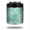 Wavey Seafoam Green - Decal Style Skin Wrap fits Yeti Rambler Colster and RTIC Can (Cooler NOT Included) view 1