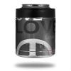 Love and Peace Gray - Decal Style Skin Wrap fits Yeti Rambler Colster and RTIC Can (Cooler NOT Included) view 1