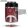 Love and Peace Pink - Decal Style Skin Wrap fits Yeti Rambler Colster and RTIC Can (Cooler NOT Included) view 2