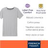 French Toast Boys Short Sleeve Crewneck Tee T Shirt, Black, 14 US view 2