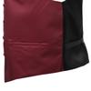 Classic Solid Suit Vest in Burgundy Size 4XL view 3