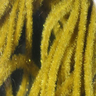 Hareline Fly Tying Velvet Chenille - Small, Olive Brown